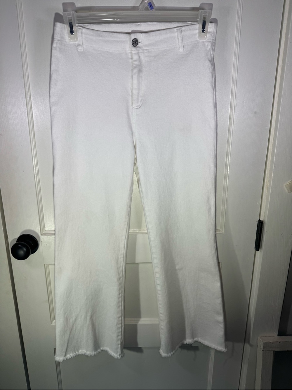 LA MIEL White Wide Leg Jeans